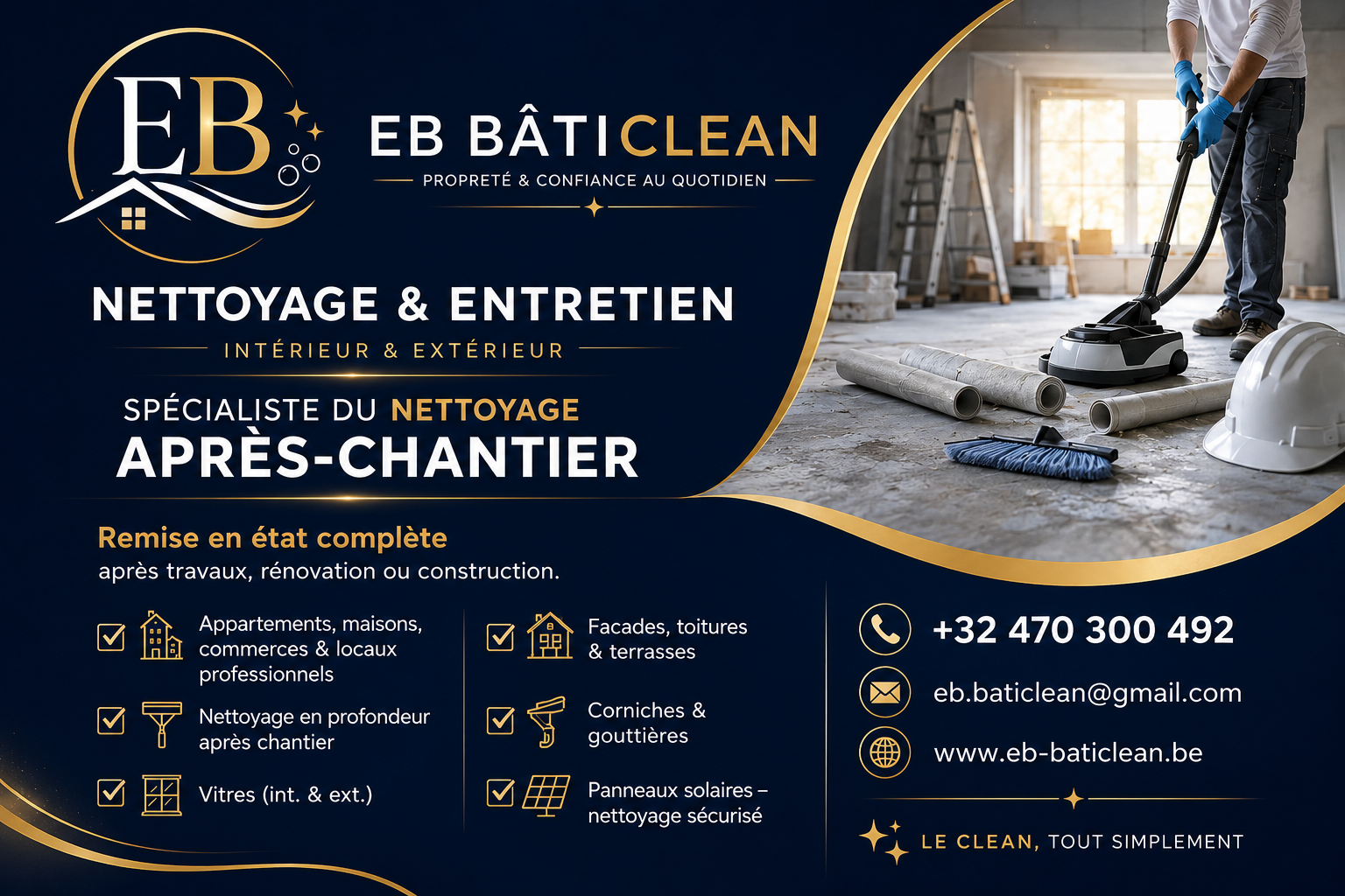 EB Baticlean — réalisation 2
