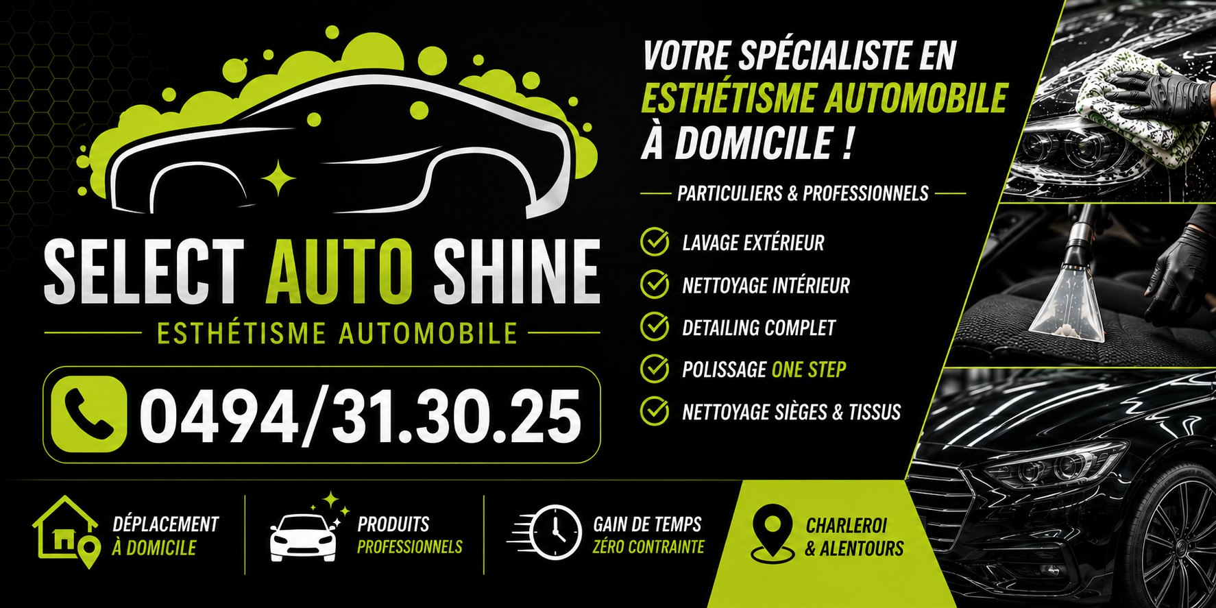 Sélect auto shine — réalisation 1