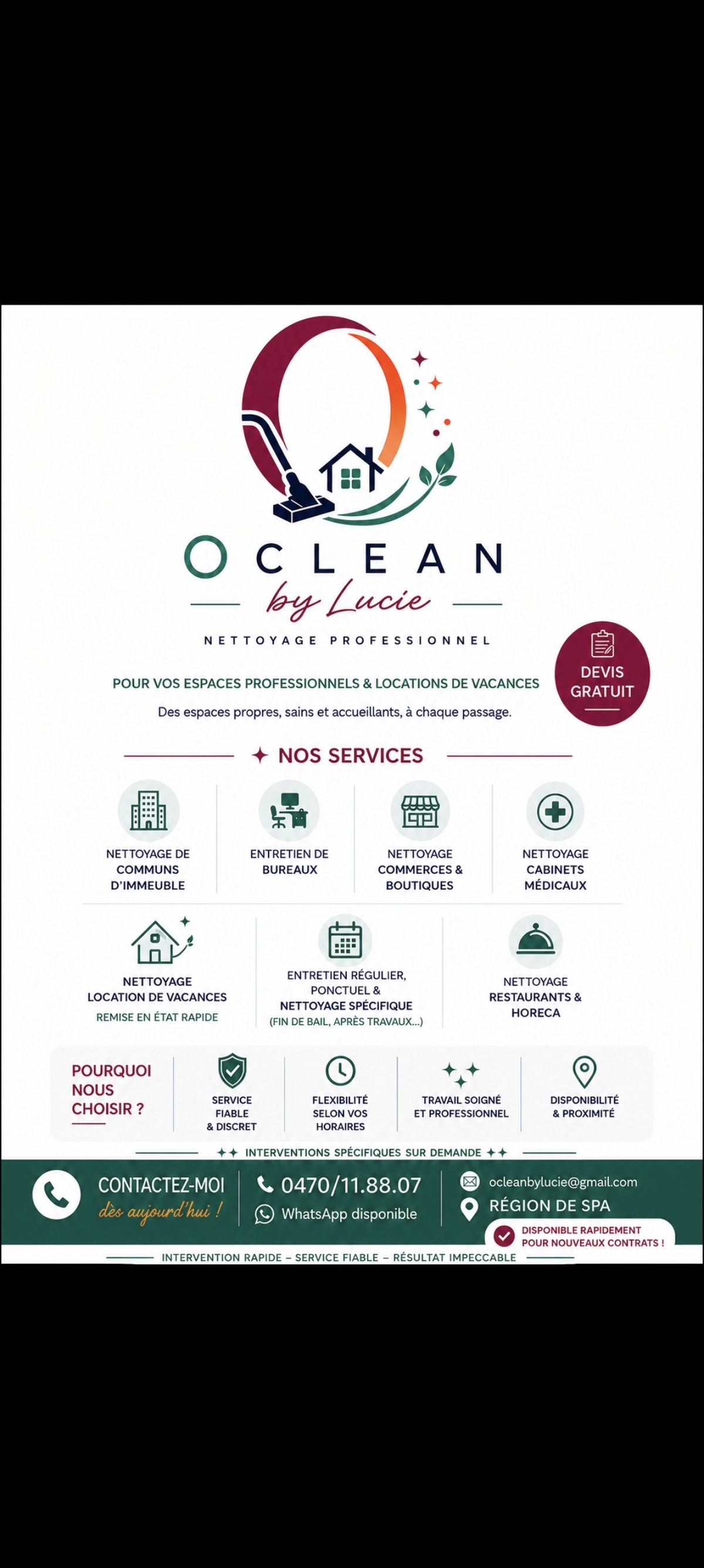 Oclean by Lucie — réalisation 2