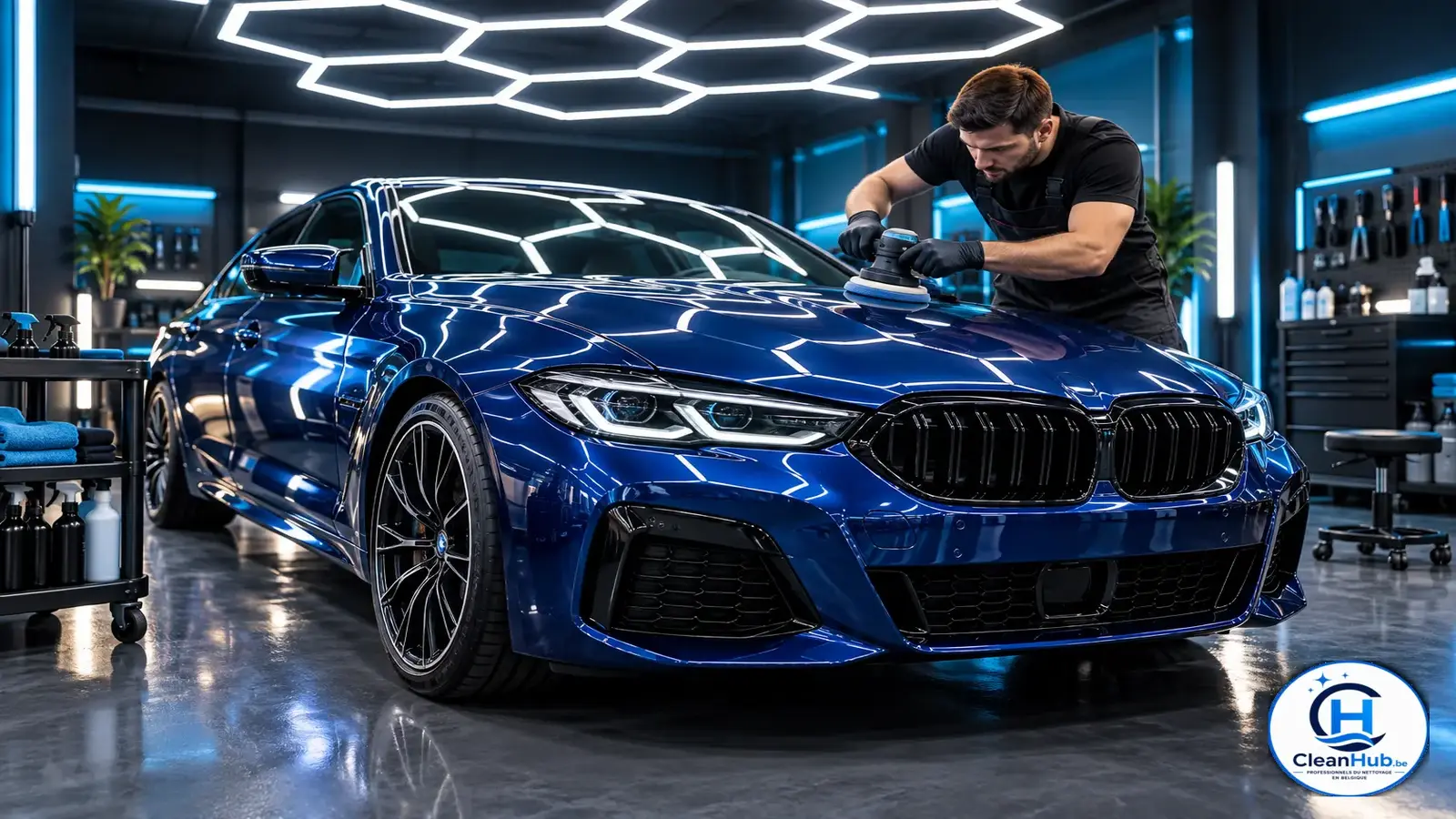 Nettoyage automobile et detailing professionnel en Belgique