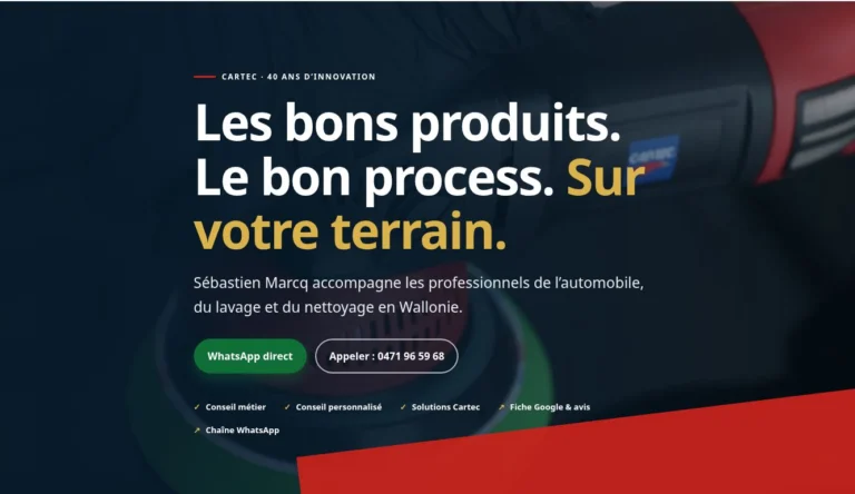 Sébastien Cartec Wallonie
